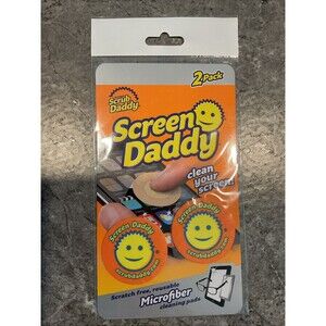 NIP Screen Daddy With Microfiber-Clean Your Screen- 2 Pack Free Shipping
